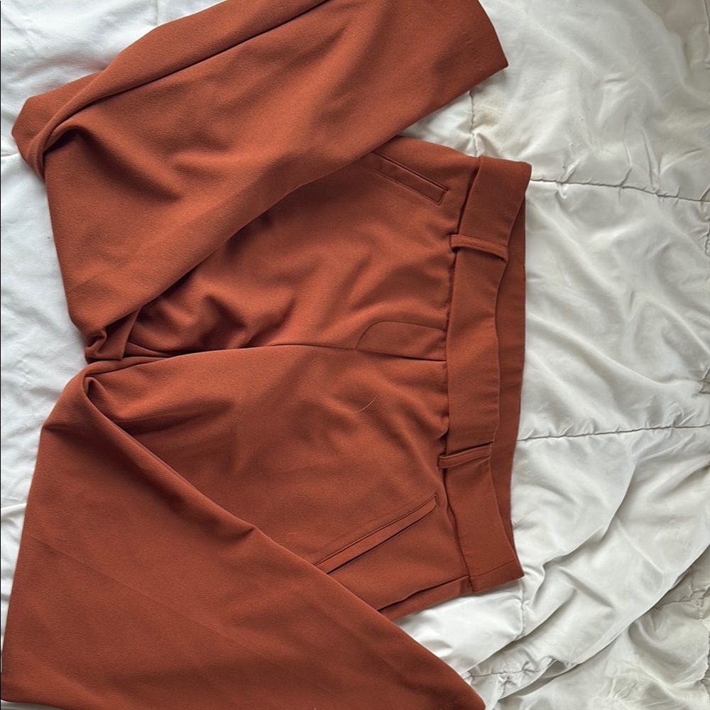 Chic Rust Trousers